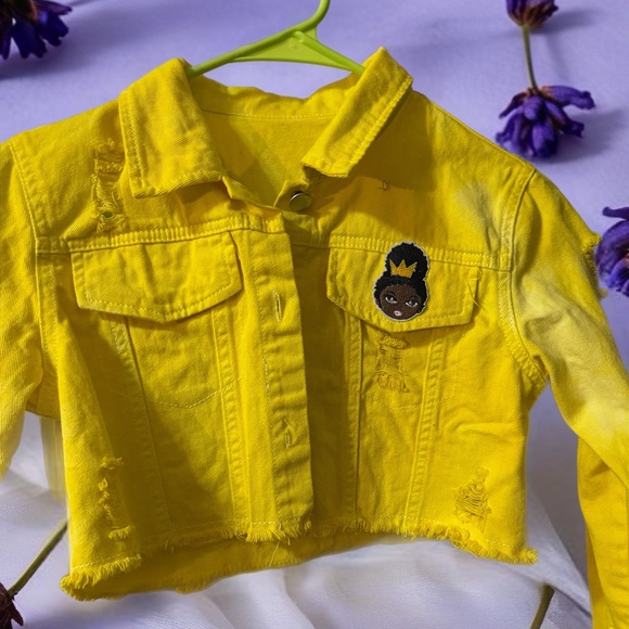 Girls patch jacket - Picture 2 of 6